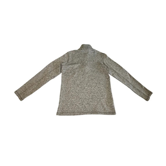 Eddie Bauer Men's Gray 1/4 Zip Fleece Sweater Size LT - Picture 7 of 9